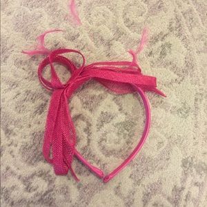 Bright Pink Headband / Fascinator